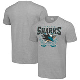 NHL San Jose Sharks Starter Team Logo Graphic T-Shirt - Heather Gray