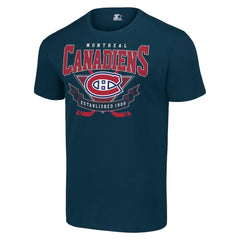 NHL Montreal Canadiens Starter Team Logo Graphic T-Shirt - Navy