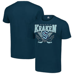 NHL Seattle Kraken Starter Team Logo Graphic T-Shirt - Deep Sea Blue