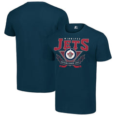 NHL Winnipeg Jets Starter Team Logo Graphic T-Shirt - Navy