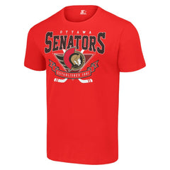 NHL Ottawa Senators Starter Team Logo Graphic T-Shirt - Red