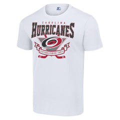 NHL Carolina Hurricanes Starter Team Logo Graphic T-Shirt - White