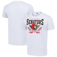 NHL Ottawa Senators Starter Team Logo Graphic T-Shirt - White