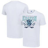 NHL Seattle Kraken Starter Team Logo Graphic T-Shirt - White