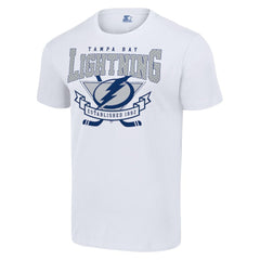 NHL Tampa Bay Lightning Starter Team Logo Graphic T-Shirt - White