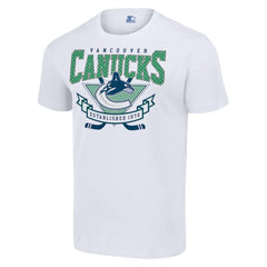 NHL Vancouver Canucks Starter Team Logo Graphic T-Shirt - White