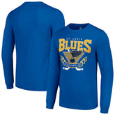 NHL St. Louis Blues Starter Team Logo Graphic Long Sleeve T-Shirt - Blue