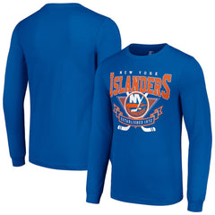 NHL New York Islanders Starter Team Logo Graphic Long Sleeve T-Shirt - Royal
