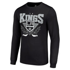 NHL Los Angeles Kings Starter Team Logo Graphic Long Sleeve T-Shirt - Black