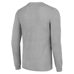 NHL Dallas Stars Starter '80s Inspired Team Logo Long Sleeve T-Shirt - Heather Gray