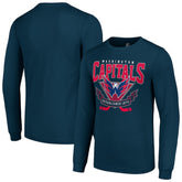 NHL Washington Capitals Starter Team Logo Graphic Long Sleeve T-Shirt - Navy
