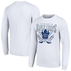NHL Toronto Maple Leafs Starter Team Logo Graphic Long Sleeve T-Shirt - White