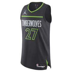 NBA Rudy Gobert Minnesota Timberwolves Jordan Brand Authentic Jersey - Statement Edition - Anthracite on sale