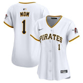 Pittsburgh Pirates Nike Women's #1 Mom Home Limited Jersey - White Jerseys