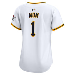 Pittsburgh Pirates Nike Women's #1 Mom Home Limited Jersey - White Jerseys