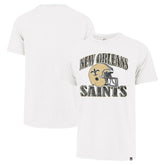 New Orleans Saints '47 Overrun Franklin Throwback T-Shirt Cream