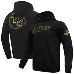 Kansas City Chiefs Pro Standard Classic Chenille Pullover Hoodie Black
