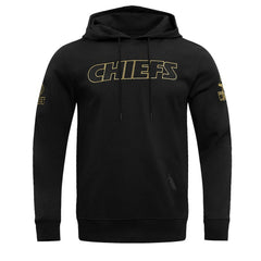 Kansas City Chiefs Pro Standard Classic Chenille Pullover Hoodie Black