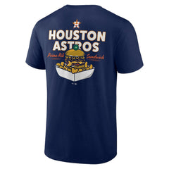 Houston Astros Prime Rib Sandwich T-Shirt - Navy T-shirts