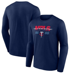 Minnesota Twins Territory Long Sleeve T-Shirt - Navy T-shirts