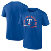 Texas Rangers Lone Star Baseball T-Shirt - Royal T-shirts