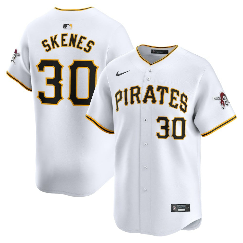 MLB Paul Skenes Pittsburgh Pirates Nike Home Limited Player Jersey - White