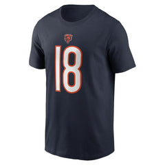 Caleb Williams Chicago Bears Youth Fuse Name & Number T-Shirt Navy