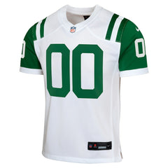 NFL New York Jets Youth Classic Alternate Custom Replica Jersey - White