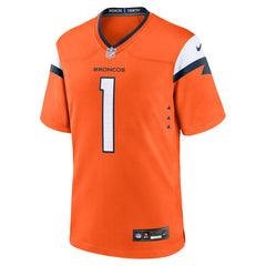 NFL Denver Broncos #1 Dad Game Jersey - Orange