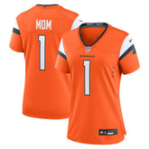 NFL Denver Broncos Women's #1 Mom Game Jersey - Orange