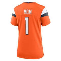NFL Denver Broncos Women's #1 Mom Game Jersey - Orange