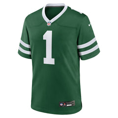 NFL New York Jets #1 Dad Game Jersey - Legacy Green