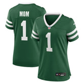 NFL New York Jets Women's #1 Mom Game Jersey - Legacy Green