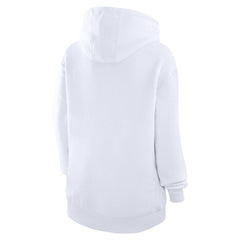Green Bay Packers G-III 4Her by Carl Banks Women's Team Logo Graphic Fleece Tri-Blend Pullover Hoodie White