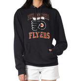 NHL Philadelphia Flyers G-III 4Her by Carl Banks Women's Team Logo Tri-Blend Fleece Pullover Hoodie - Black