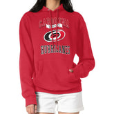 NHL Carolina Hurricanes G-III 4Her by Carl Banks Women's Team Logo Tri-Blend Fleece Pullover Hoodie - Red