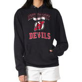 NHL New Jersey Devils G-III 4Her by Carl Banks Women's Team Logo Tri-Blend Fleece Pullover Hoodie - Black