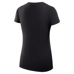 NHL New Jersey Devils G-III 4Her by Carl Banks Women's Super-Slim Fit Lightweight Team Logo Graphic V-Neck T-Shirt - Black