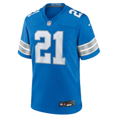 NFL Amik Robertson Detroit Lions Game Jersey - Blue
