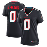 NFL Azeez Al-Shaair Houston Texans Women's Team Game Jersey - Navy