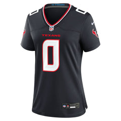 Azeez Al-Shaair Houston Texans Women's Team Game Jersey Navy