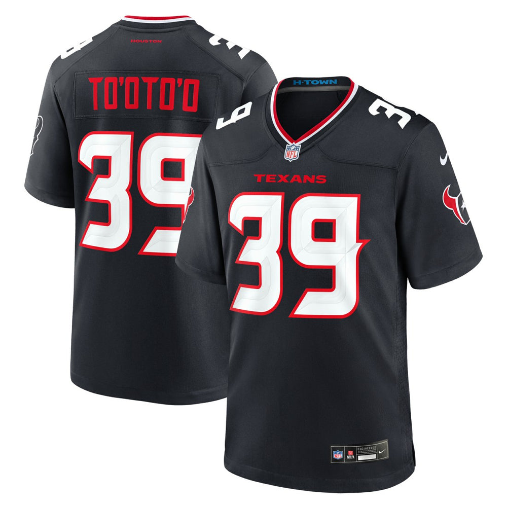 Henry To'oto'o Houston Texans Team Game Jersey Navy