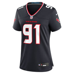 NFL Folorunso Fatukasi Houston Texans Women's Team Game Jersey - Navy