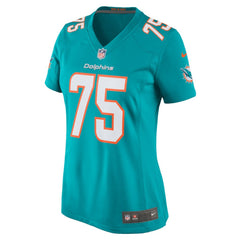 NFL Jack Driscoll Miami Dolphins Women's Team Game Jersey - Aqua