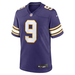 NFL J.J. McCarthy Minnesota Vikings 2nd Alternate Player Game Jersey - Purple