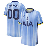 Tottenham Hotspur Youth 2024/25 Away Replica Custom Jersey Blue shop