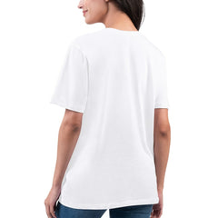 Houston Texans G-III 4Her by Carl Banks Women's Super-Slim Fit Lightweight H-Town T-Shirt White