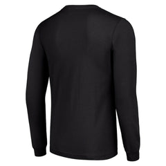 NHL Anaheim Ducks Starter Four Team Name Logo Long Sleeve Graphic T-Shirt - Black
