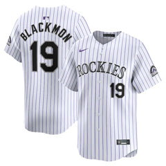 MLB Charlie Blackmon Colorado Rockies Nike Youth Home Limited Player Jersey - White