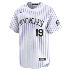 MLB Charlie Blackmon Colorado Rockies Nike Youth Home Limited Player Jersey - White